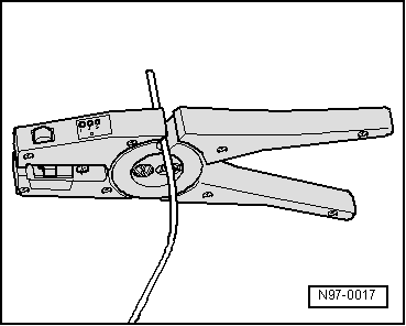 Wiring Harness Repair Set - Wire Strippers -VAS1978/3