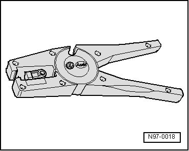 Wiring Harness Repair Set - Wire Strippers -VAS1978/3