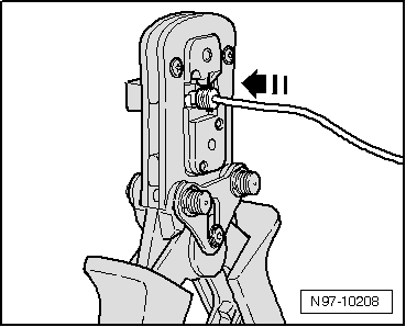 Wires with Cross Section up to 0.35 mm 2, Repairing