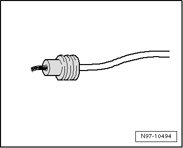 Wires with Cross Section up to 0.35 mm 2, Repairing