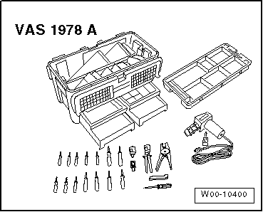Wiring Harness Repair Set -VAS1978A