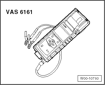 Battery Tester -VAS6161- Device Description